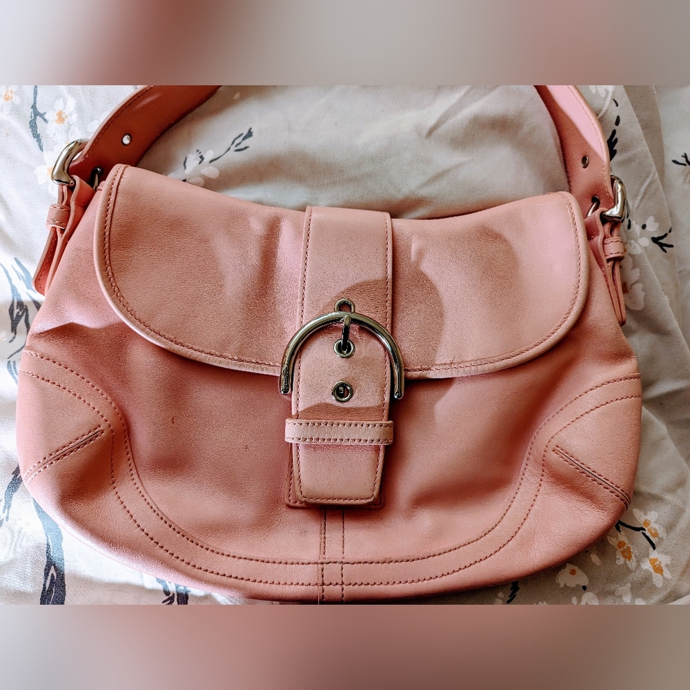 Pink Coach Purse